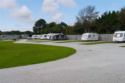 caravans with tents